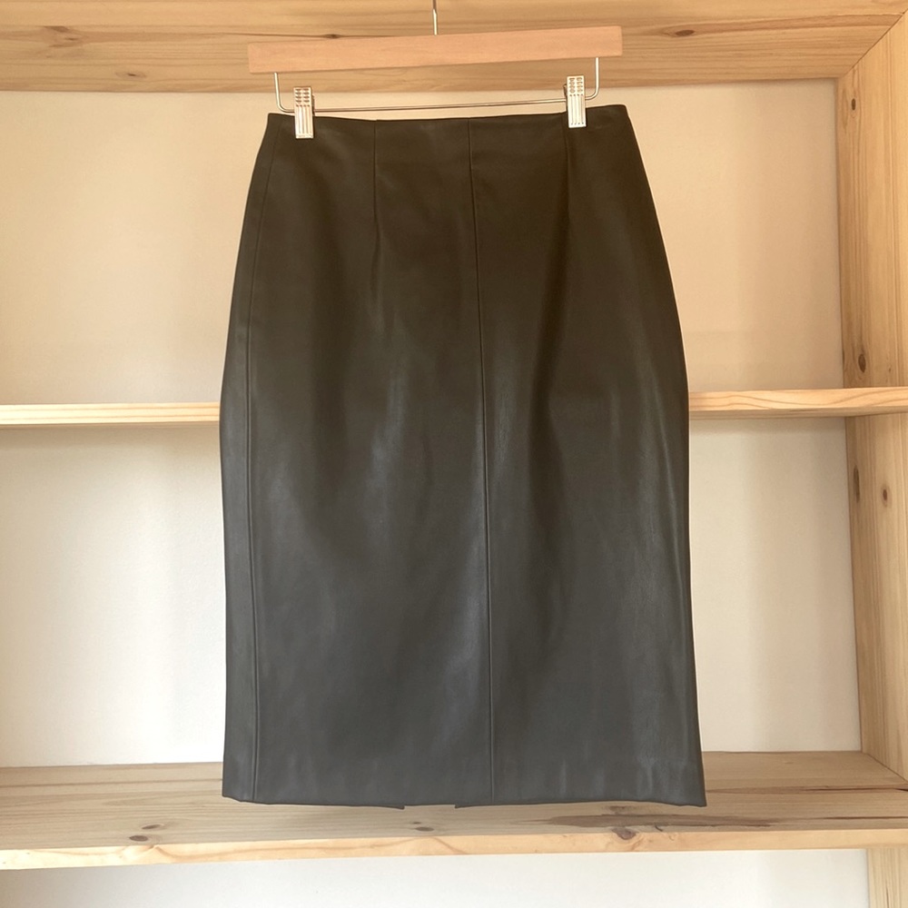 Zara Faux Leather Skirt